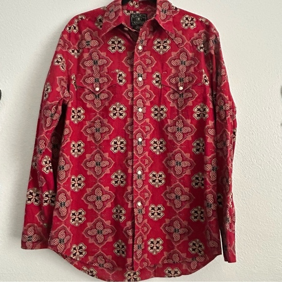 Lucky Brand Paisley Button Up Shirt | Size M - Picture 1 of 4